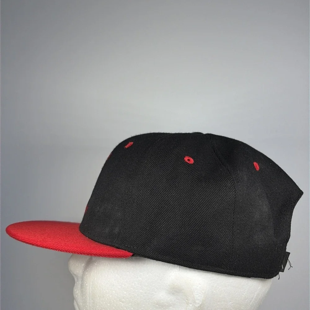 Air Jordan Wool‎ Snapback Cap Classic Black Red Jumpman Logo